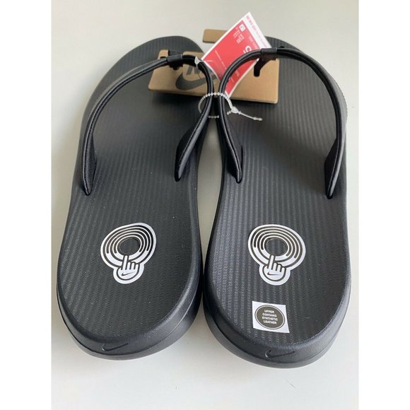 Nike | Shoes | Nike Mens Sz 5 Kepa Kai Thong Slide Slides Sandals Black Ao3621 01 New | Poshmark